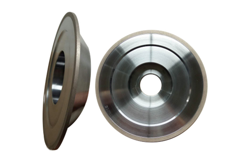 Metal diamond grinding wheel for milling cutter